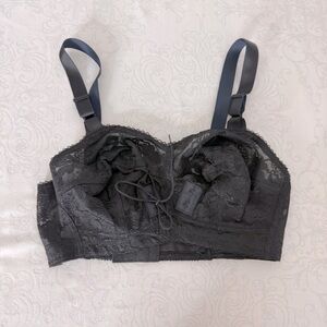 Vintage May Marie Floral Lace Bra Size 30D